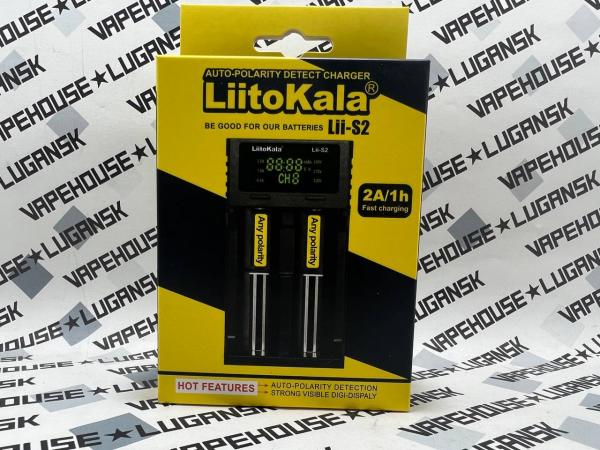 Зарядное устройство Liitokala Lii-S2 (2 акб)