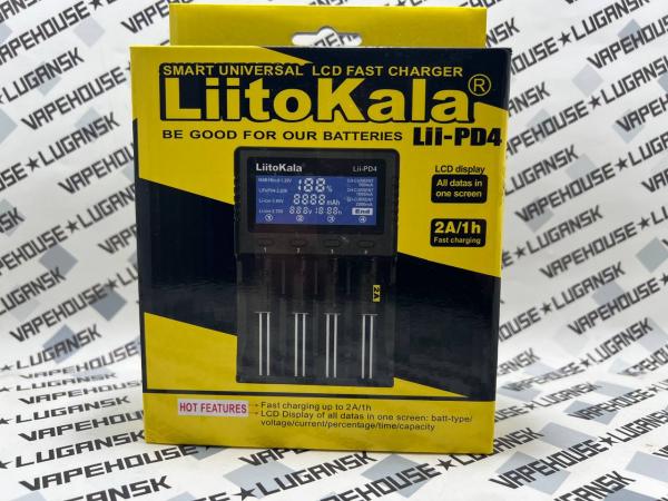 Зарядное устройство Liitokala Lii-PD4 (4 акб)
