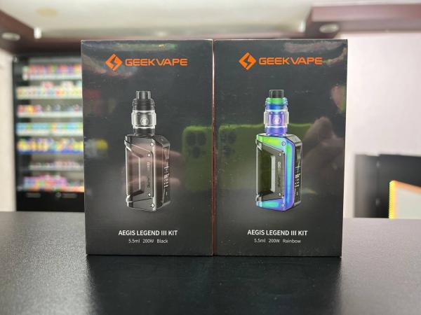 Geek vape AEGIS LEGEND III KIT 5.5ml 200W Black