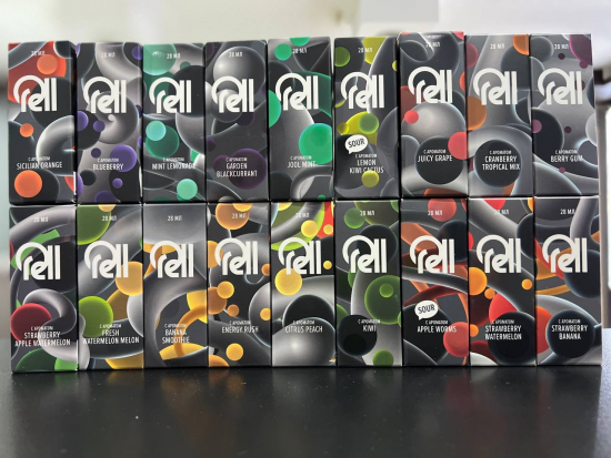 Жидкость Rell Grey 0mg + bust 50/50