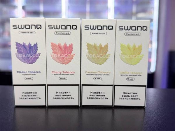 Жидкость SWONQ Tobacco salt 30ml 18mg 50/50