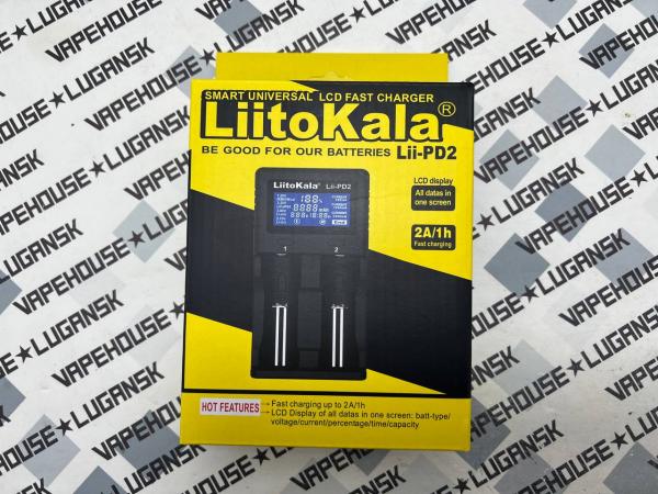 Зарядное устройство Liitokala Lii-PD2 (2 акб)